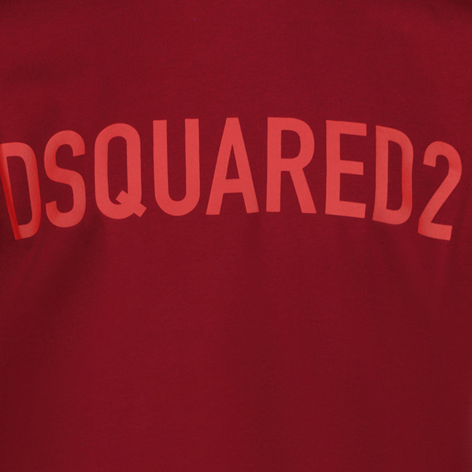 Dsquared2 Boys t-shirt Bordeaux