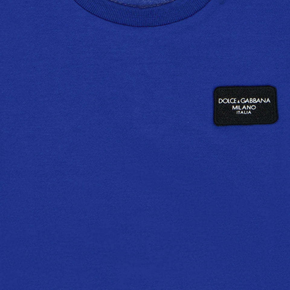 Dolce & Gabbana Baby Jongens T-shirt Blauw