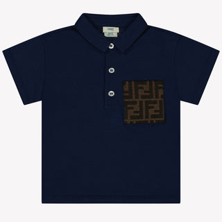 Fendi Baby boys polo in Navy