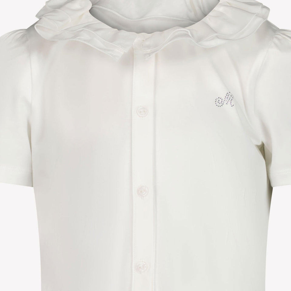 MonnaLisa Kids Girls Blouse in OffWhite