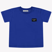 Dolce & Gabbana Baby Jongens T-shirt Blauw