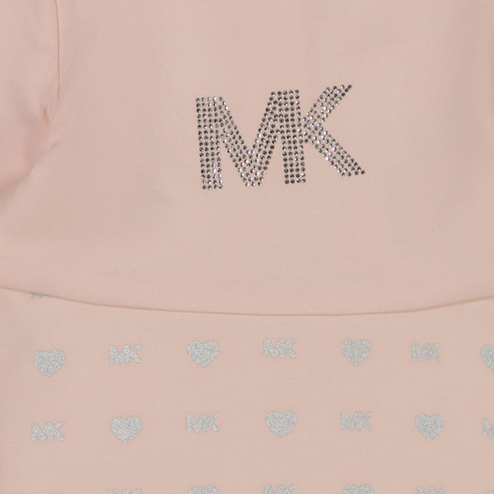 Michael Kors Baby Meisjes Jurk Licht Roze