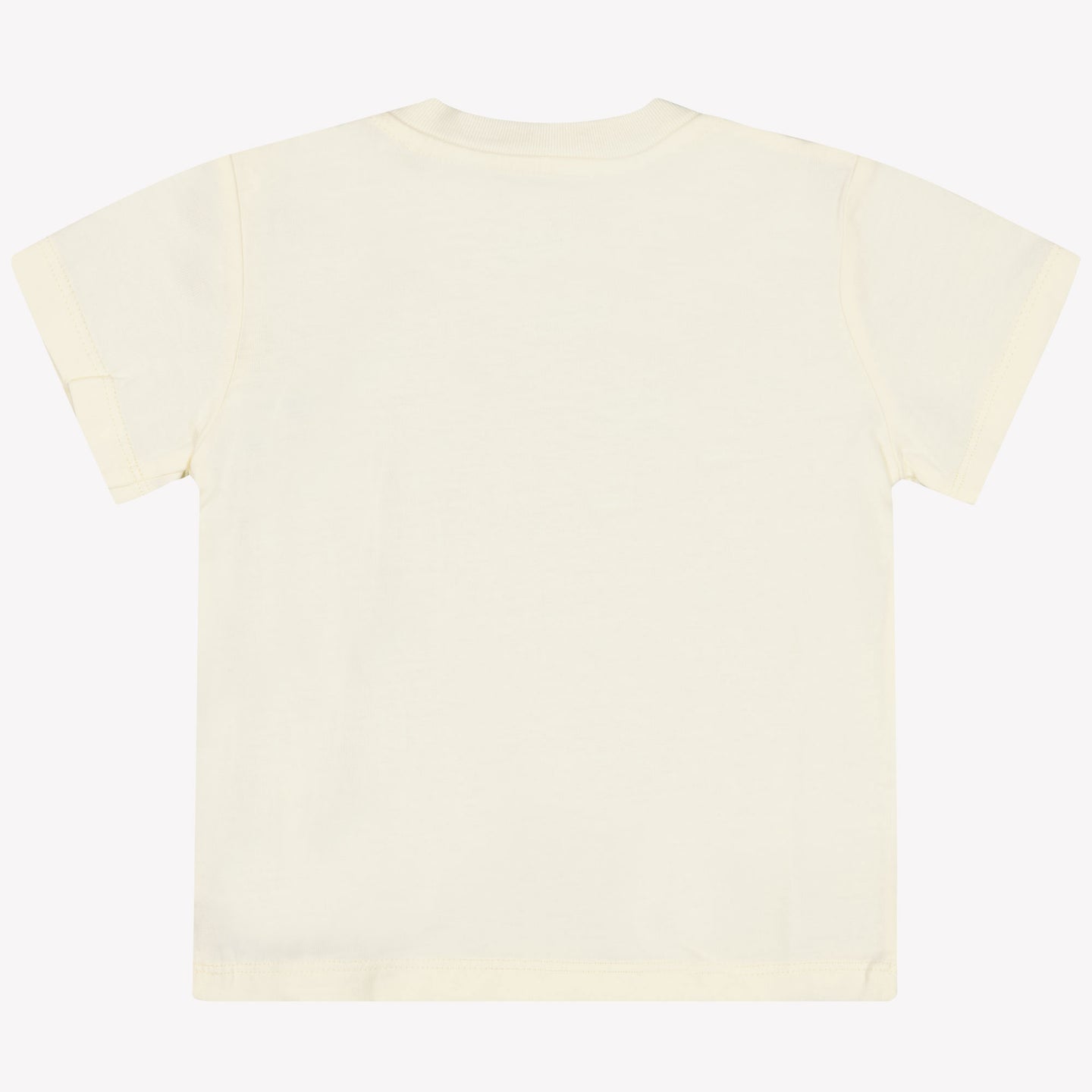 Palm Angels Baby Jongens T-Shirt In Off White