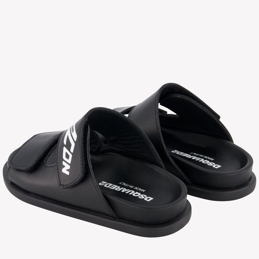 Dsquared2 Unisex Flipflops  Black