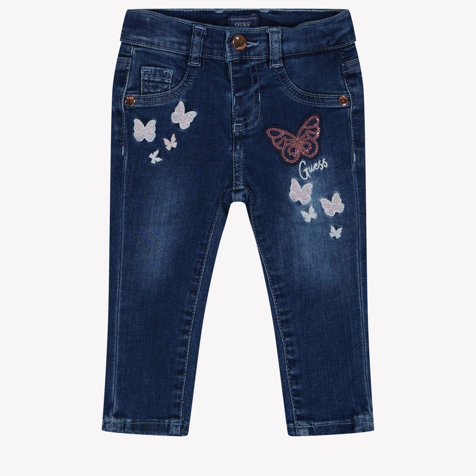 Guess Baby Meisjes Jeans In Blauw