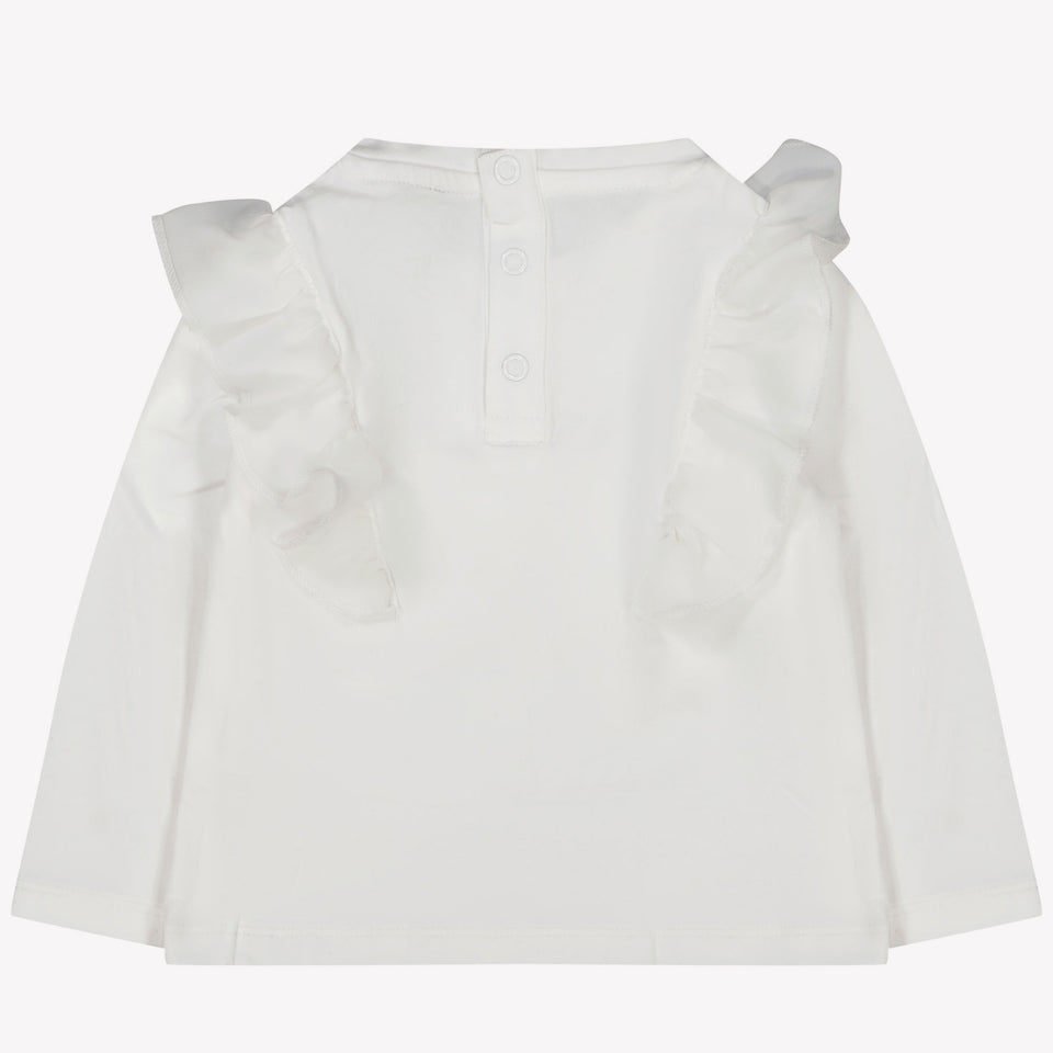 Guess Baby Meisjes T-shirt Off White