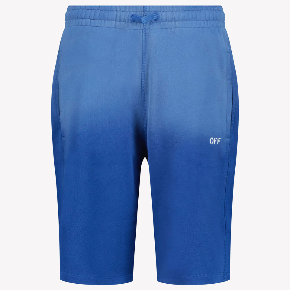 Off-White Kids Boys Shorts In Cobalt Blue