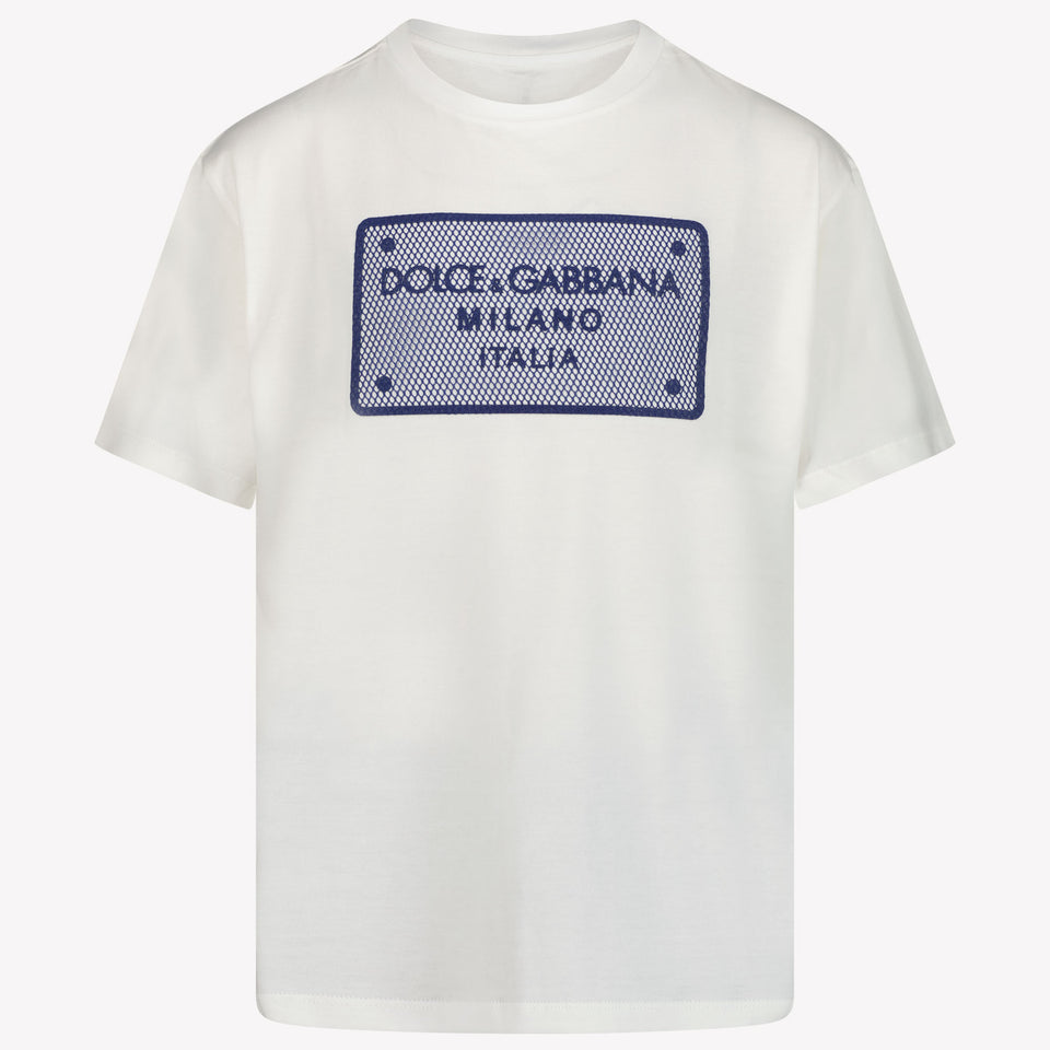 Dolce & Gabbana Kids Boys in T-Shirt White