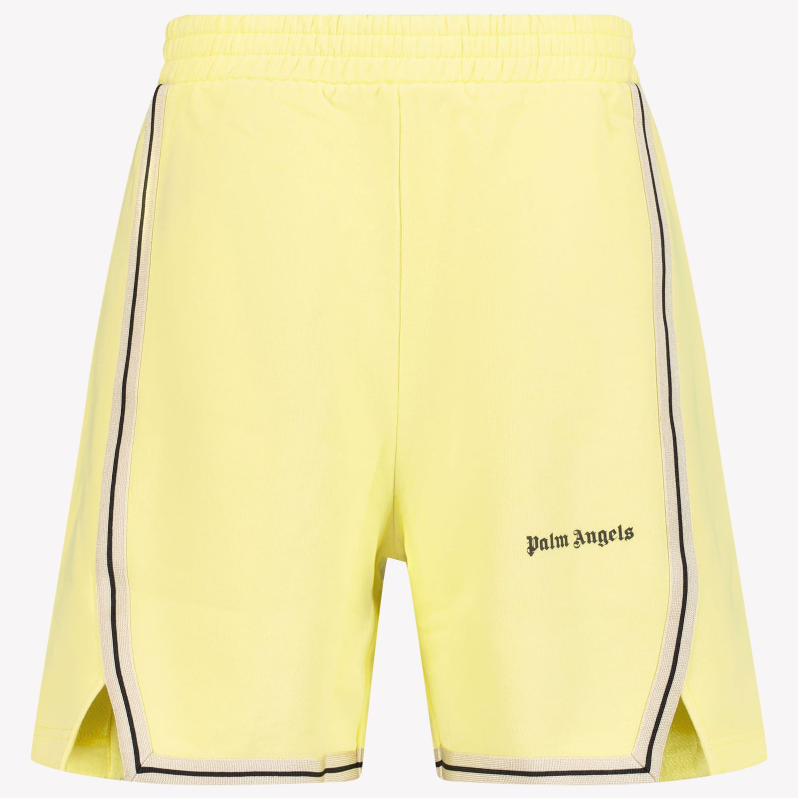 Palm Angels Kids guys Shorts In Yellow