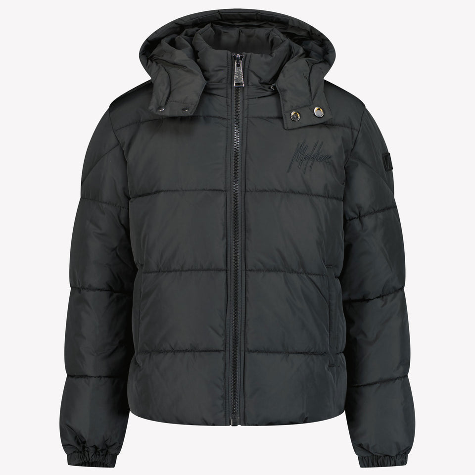 Malelions Unisex Winterjas Zwart