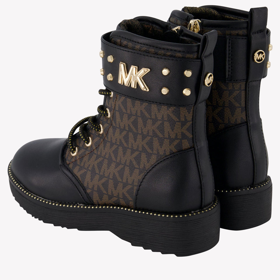 Michael Kors Haskell Stud Girls Shoes Black