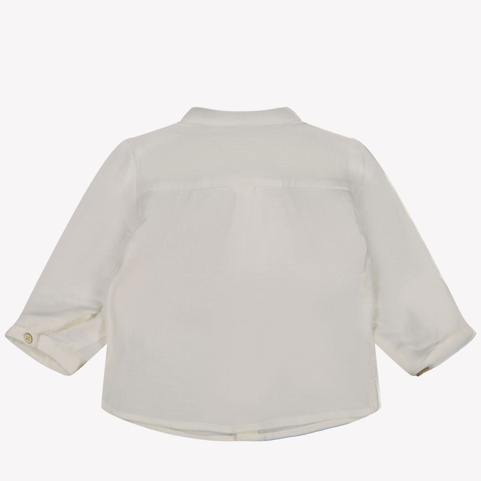 Mayoral Baby Boys Blouse OffWhite