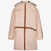 Chloé Girls Winter Jacket Light Pink