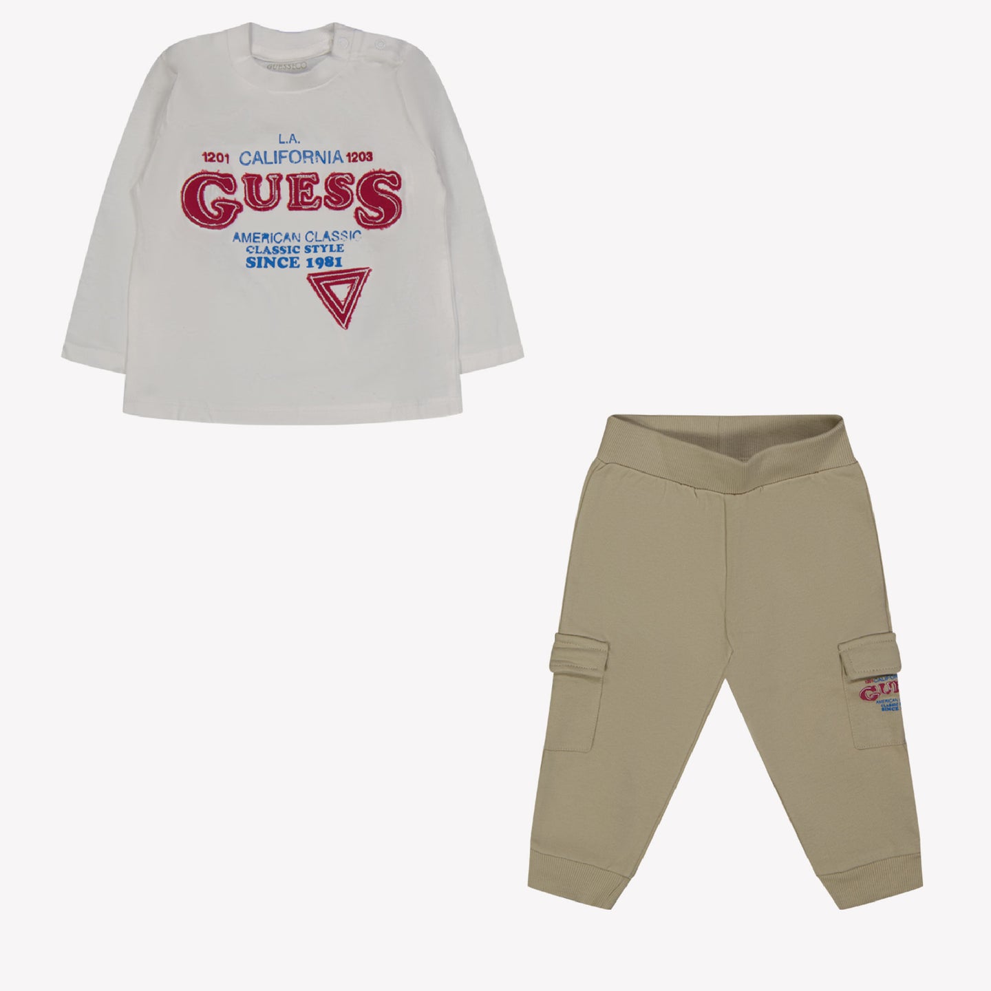 Guess Baby boys set White