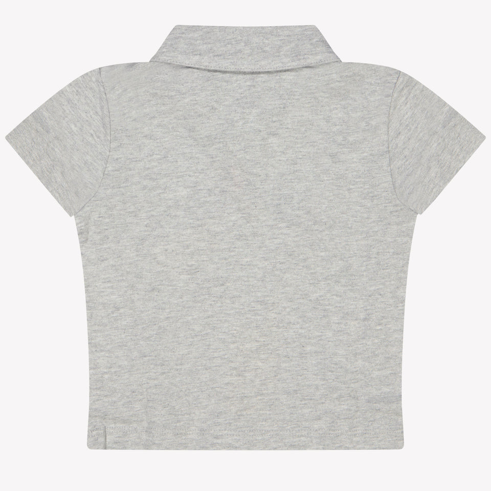 Off-White Baby Boys Polo in Gray