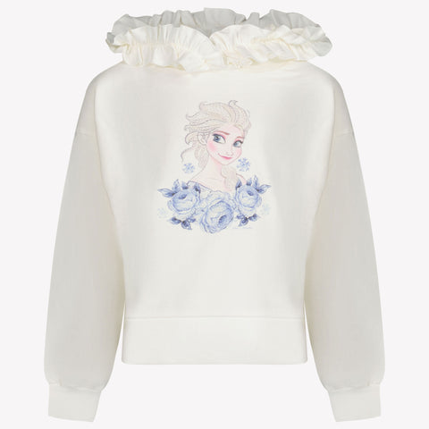 MonnaLisa Girls sweater OffWhite