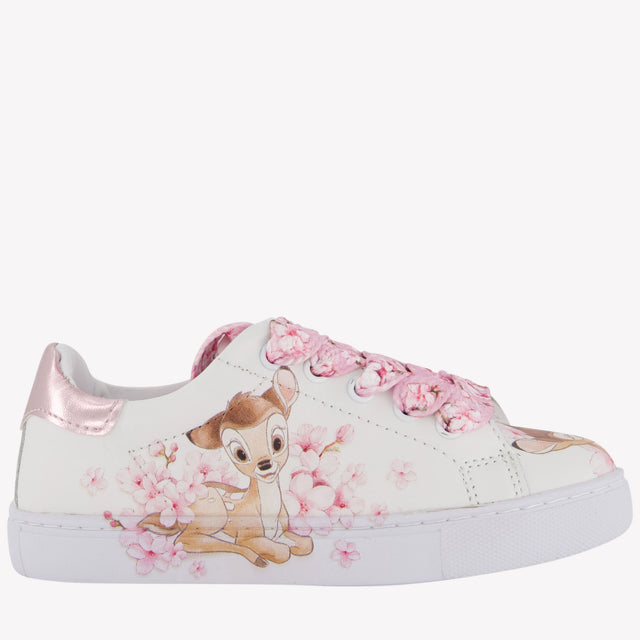 MonnaLisa Girls Sneakers in Light Pink