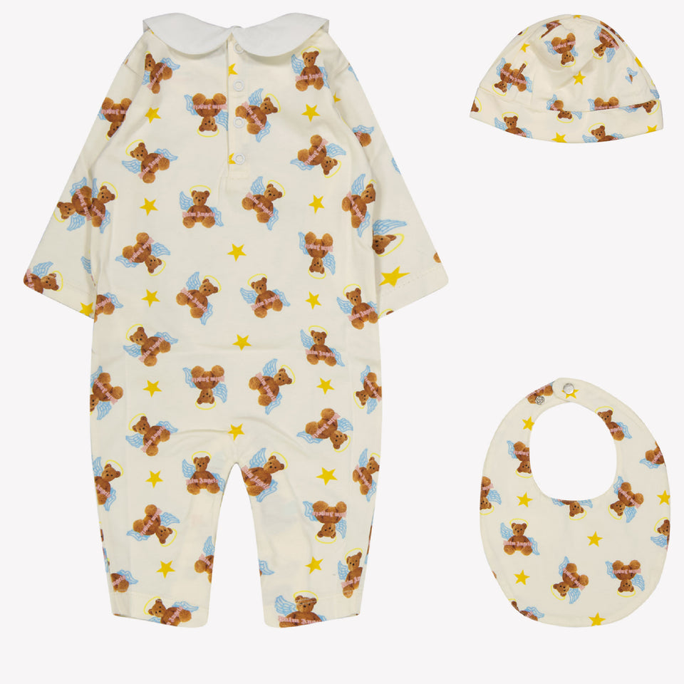 Palm Angels Baby Meisjes Boxpakje Off White