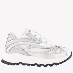 Dsquared2 Girls Sneakers  Silver