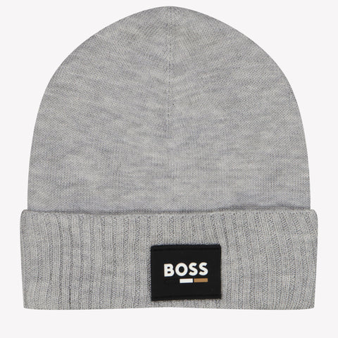 Boss Boys Hat Gray