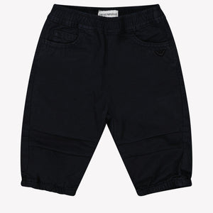 Armani Baby Jongens Broek Navy 6 mnd