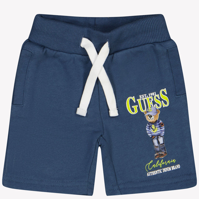 Guess Baby Boys Shorts In Blue