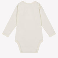 Malelions Baby Unisex Rompertje Off White