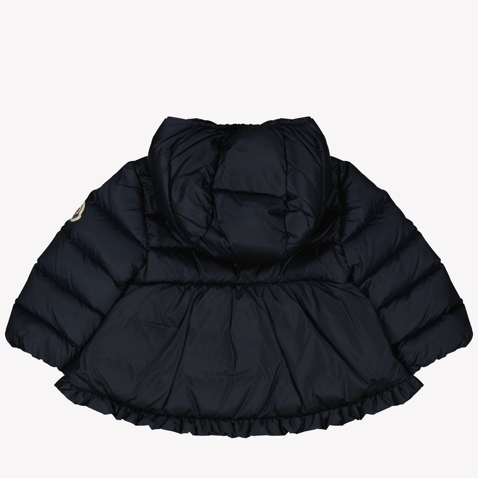 Moncler Odile Baby Girls Winter Jacket Navy