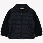 Moncler Baby Jongens Vest In Navy