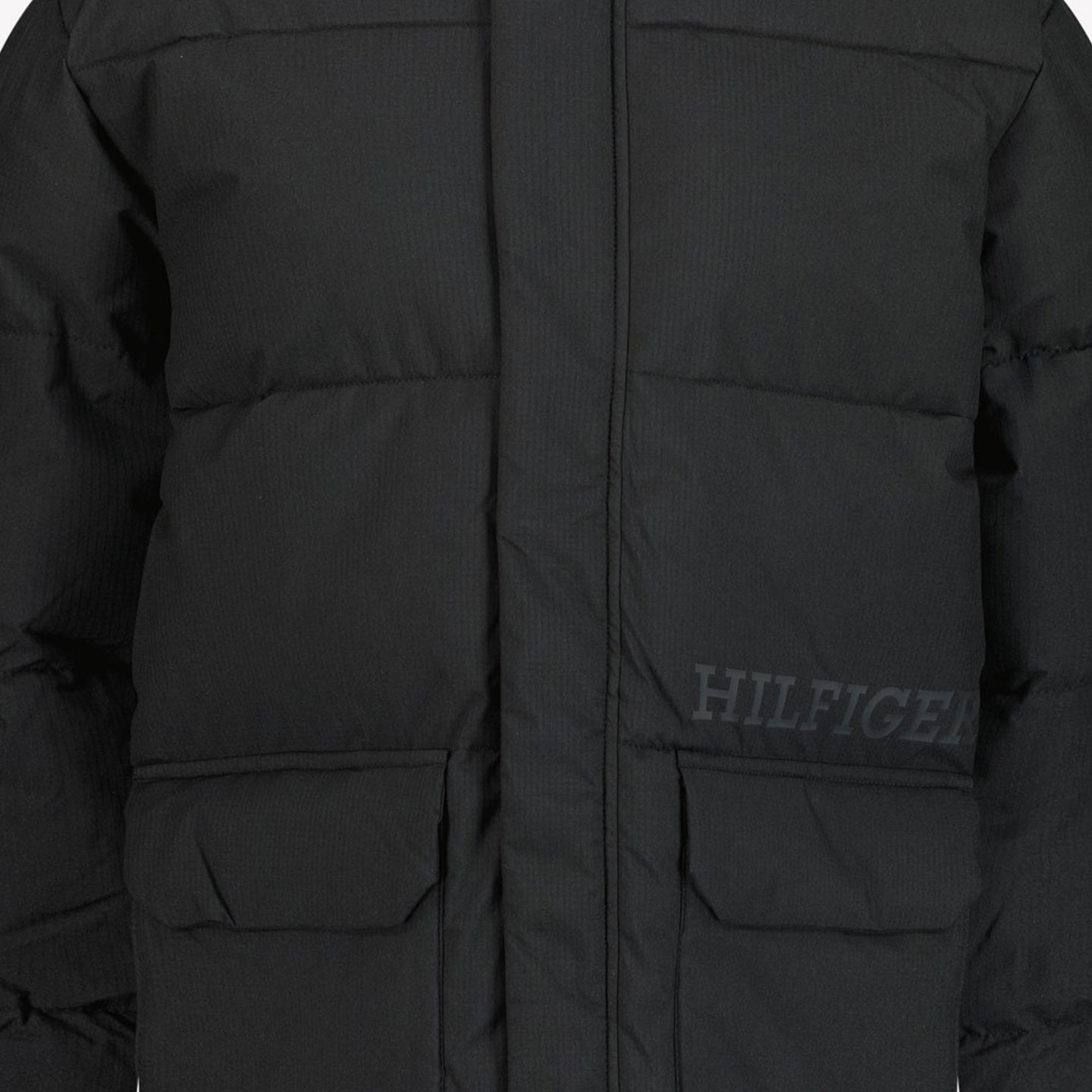 Tommy Hilfiger Jongens Winterjas Zwart