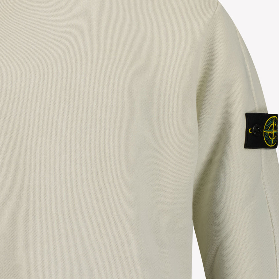 Stone Island Boys sweater Light Beige