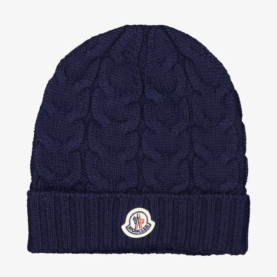 Moncler Unisex Beanie Navy