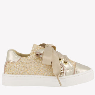 Andanines Girls Sneakers in Beige