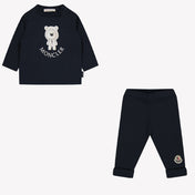 Moncler Baby Unisex set Navy