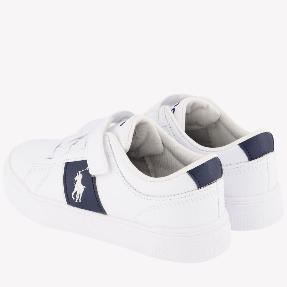 Ralph Lauren Frazier PS Boys Sneakers White