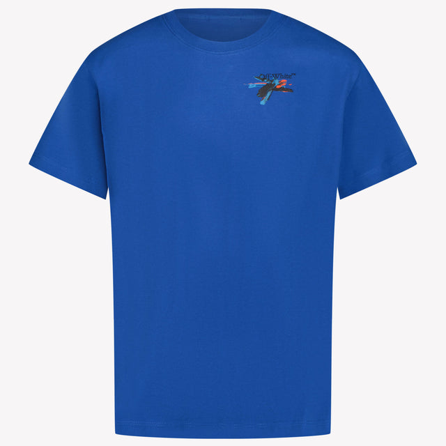 Off-White Children's boys in t-shirt Cobalt Blue