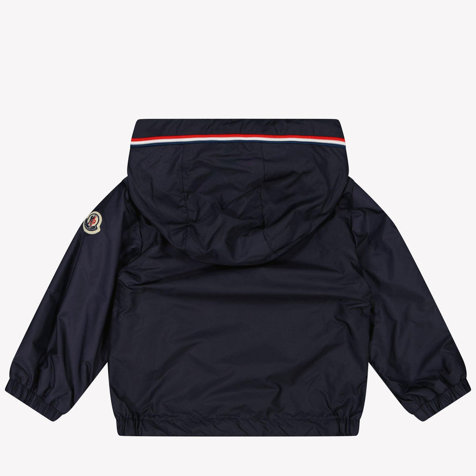 Moncler Granduc Baby Boys Summerjacket In Navy