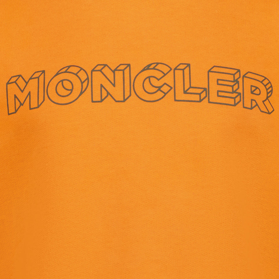 Moncler Jongens Trui Oranje