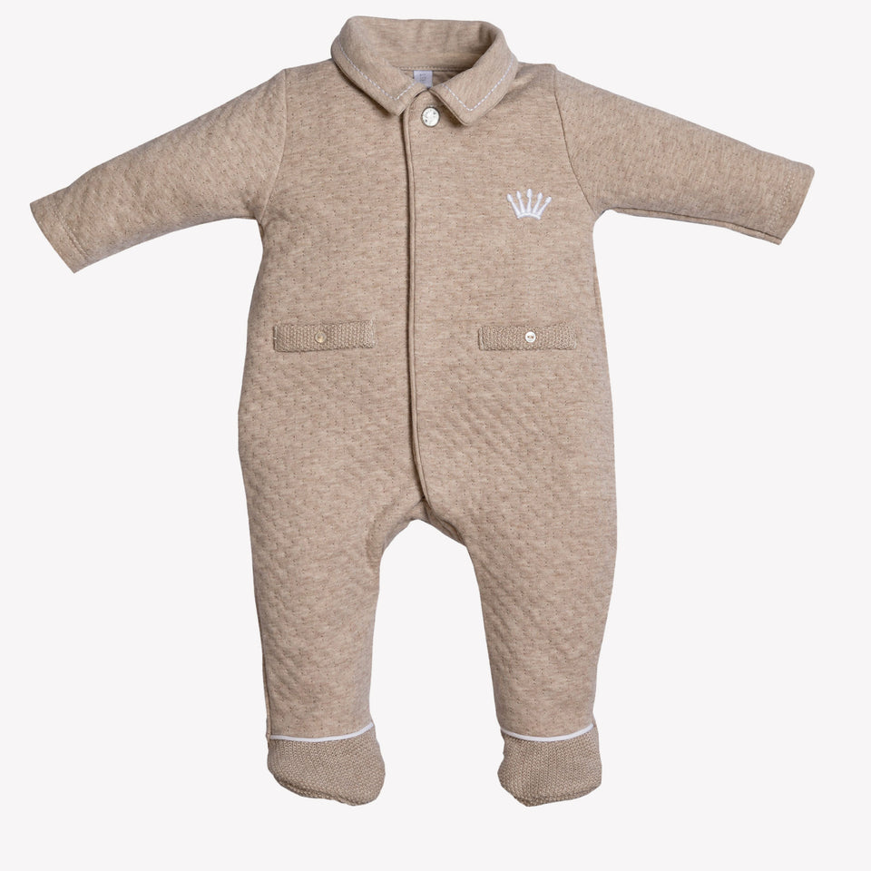 First Baby Jongens Boxpakje Beige