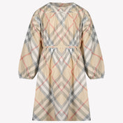 Burberry Girls dress Light Beige