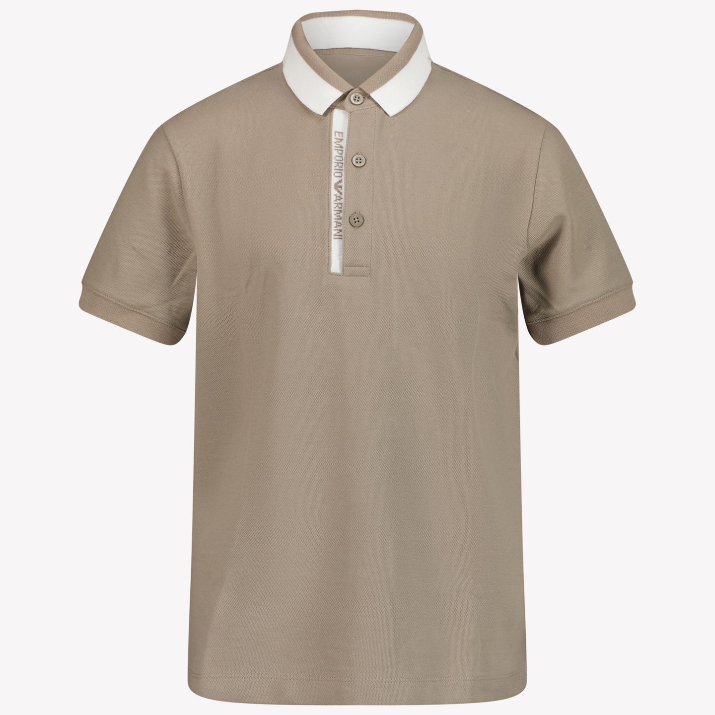 Armani Boys Polo Beige