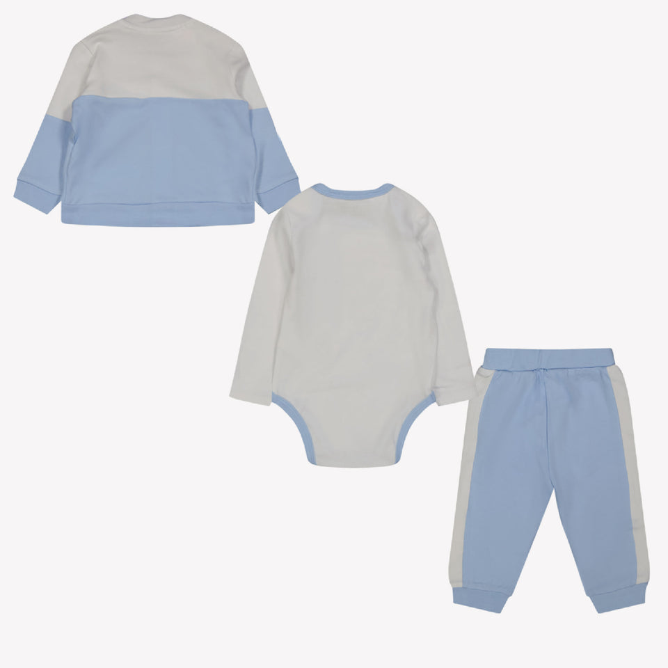 Guess Baby Boys Jogging Suit Light Blue