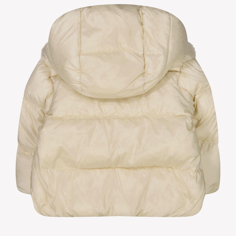 Moncler Natas Baby Meisjes Jas Beige