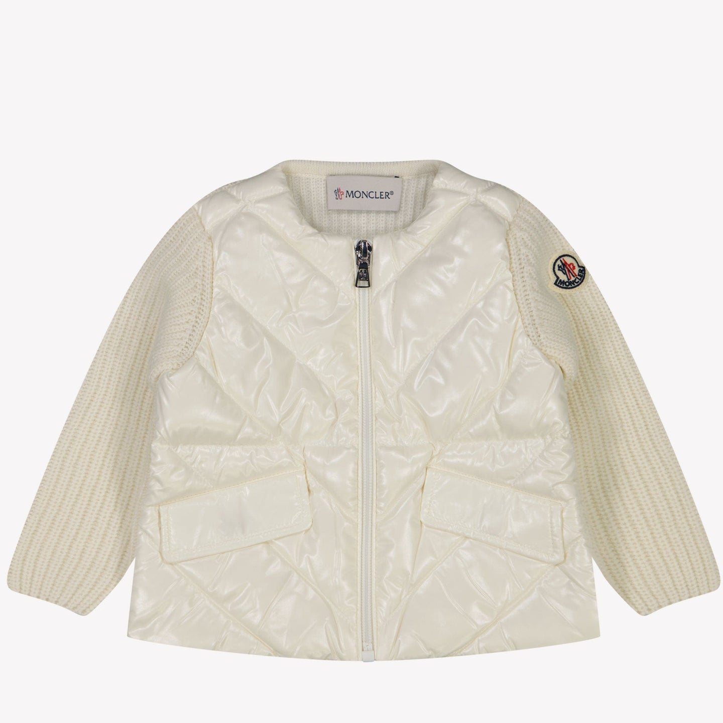 Moncler Baby Meisjes Vest Off white 3/6