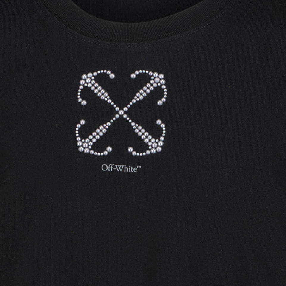 Off-White Children's girls in t-shirt Black