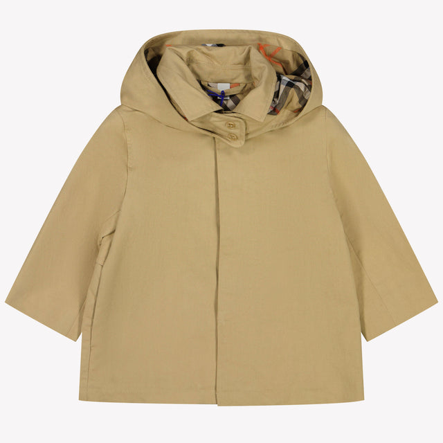 Burberry Hadley Baby Unisex summer jacket in Sand