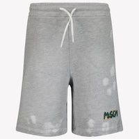 MSGM Kids Boys Shorts  Gray