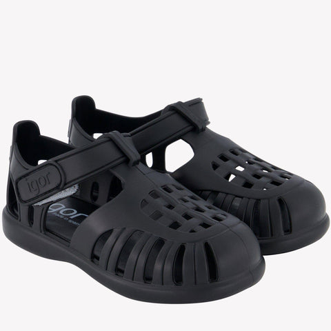 Igor Tobby Unisex Waterschoenen Zwart