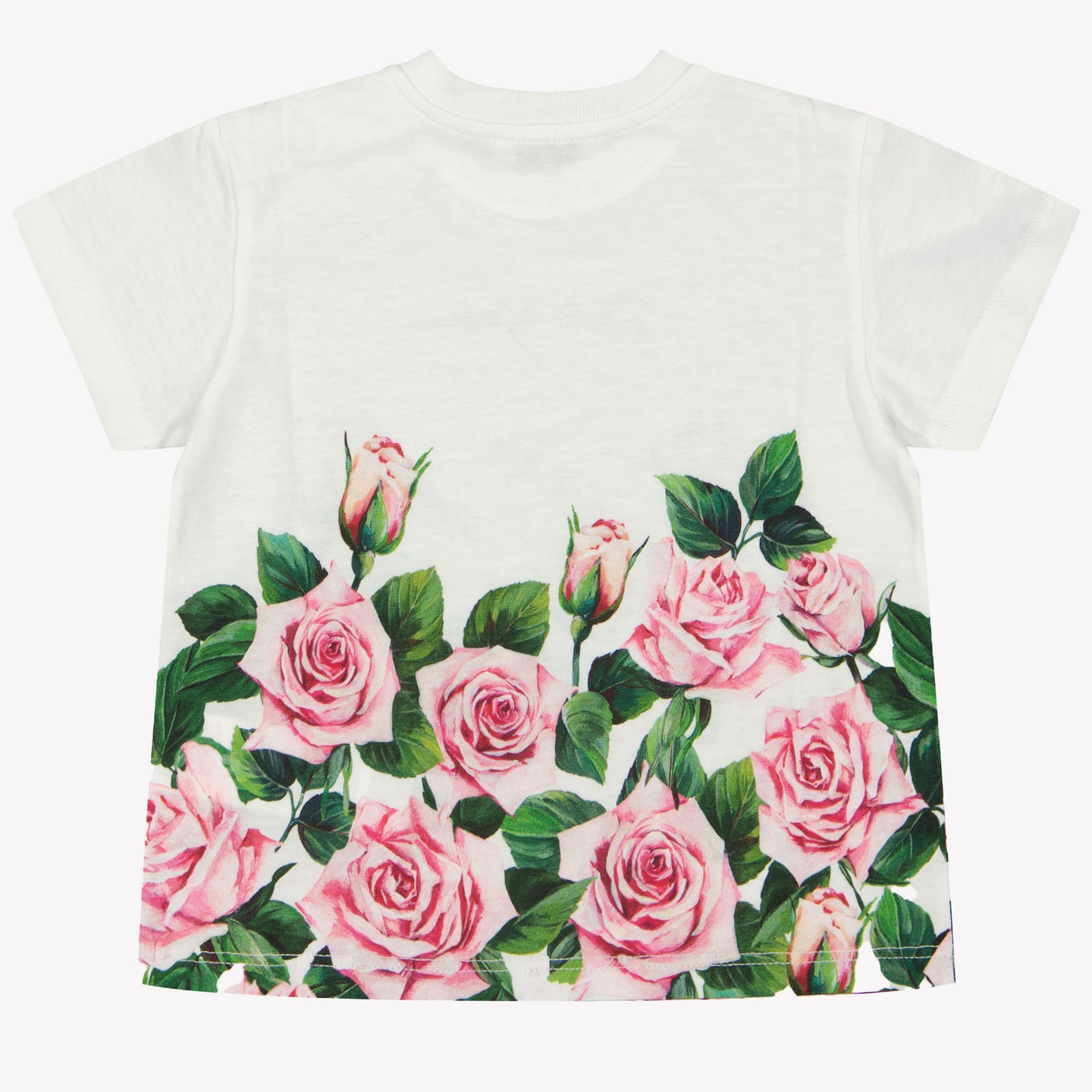 Dolce & Gabbana Baby Meisjes T-Shirt In Wit