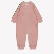 Palm Angels Baby girls box suit Light Pink